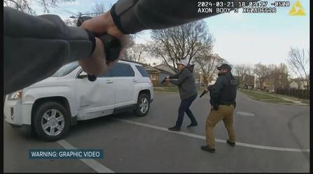 Video thumbnail: Chicago Tonight Footage Released in Fatal CPD Shooting of Dexter Reed