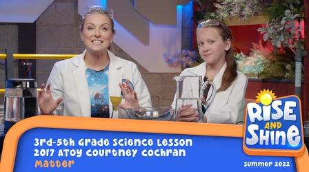 Video thumbnail: Rise and Shine Courtney Cochran - Matter