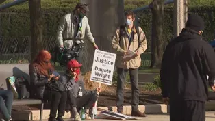 Protesters Gather Downtown in Wake of Daunte Wright Shooting