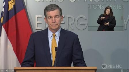 Video thumbnail: NC Emergency Management and Weather 03/09/21: Coronavirus Briefing (Spanish)