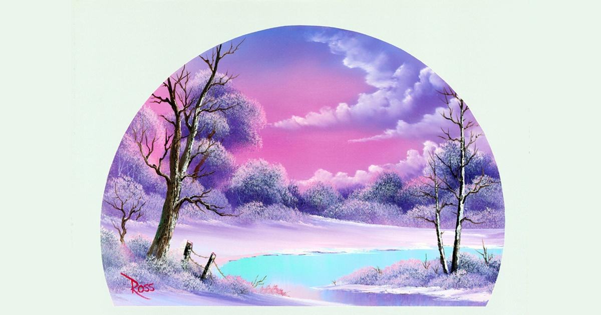 The Best Of The Joy Of Painting With Bob Ross | Winter Lace | Season 35 |  Episode 3508 | Oeta