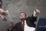 When risk means reward, angry CEOs dominate