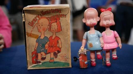 Video thumbnail: Antiques Roadshow Appraisal: Henry & Henrietta Travelers with Box, ca. 1935