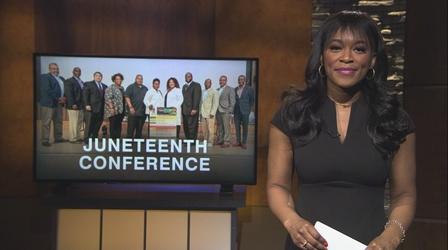 Video thumbnail: Chicago Tonight: Black Voices Juneteenth Conference Planned at Malcolm X College