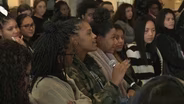 Students discuss hair discrimination with lawmakers