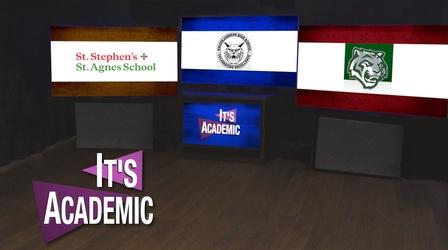 Video thumbnail: It's Academic St. Stephen's and St. Agnes, Walter Johnson and Jackson-Reed