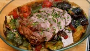 Jacques Pépin Makes Pork Roast with Ratatouille