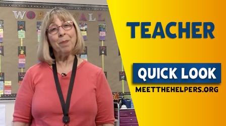 Video thumbnail: Meet the Helpers Meet The Helpers | Teacher: Quick Look