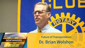 Video thumbnail: Newsmakers Future of Transportation | Dr. Brian Wolshon | 09/04/19
