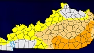 Kentucky Drought Map (12/8/23)