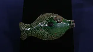 Appraisal: Moravian Fish Bottle, ca. 1810