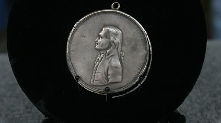 Video thumbnail: Antiques Roadshow Appraisal: 1801 Jefferson Peace Medal