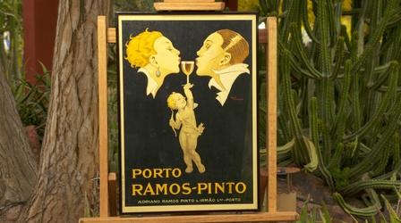 Video thumbnail: Antiques Roadshow Appraisal: René Vincent "Porto Ramos-Pinto" Poster, ca. 1920