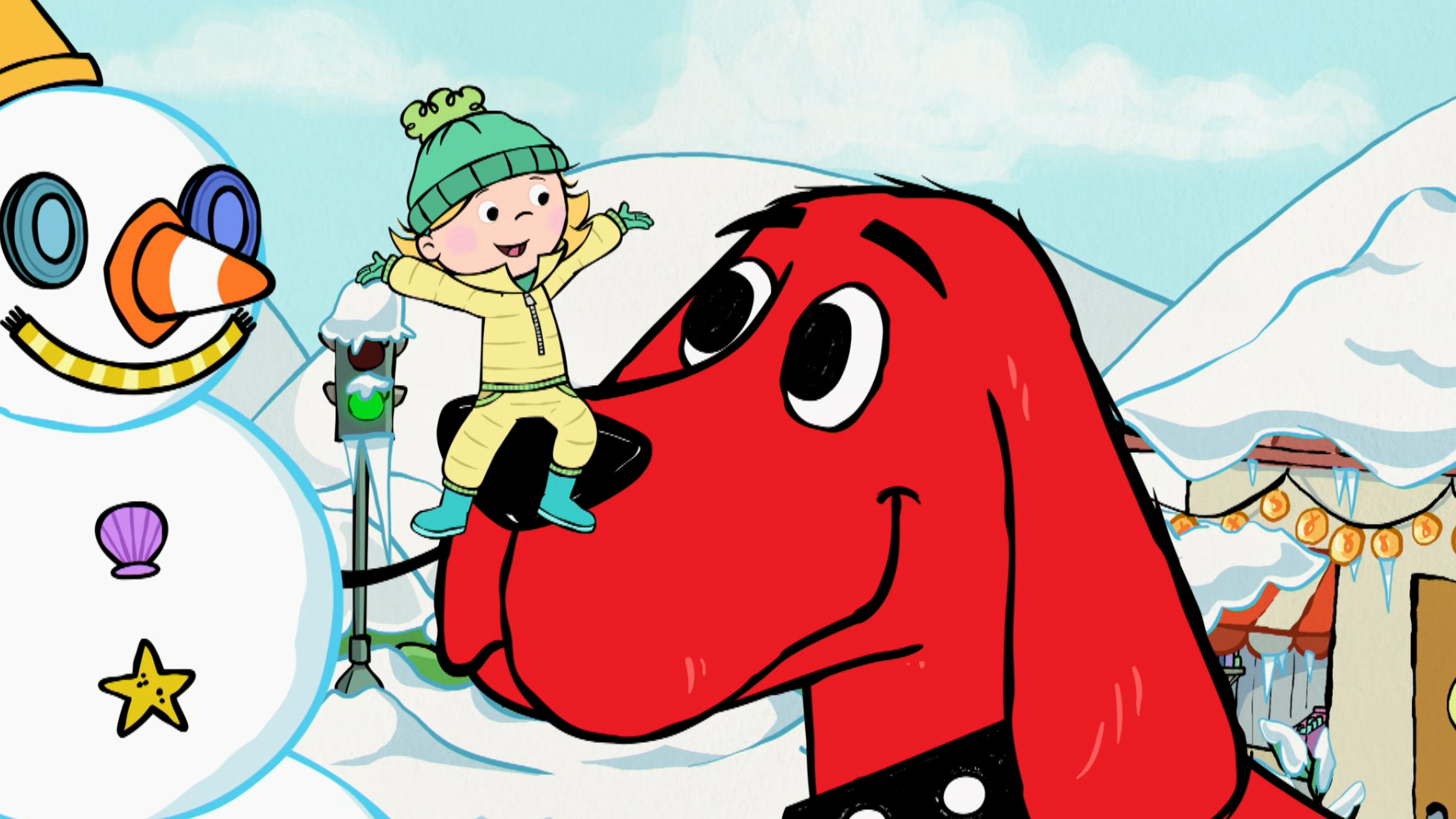 Walkin’ In a Clifford Wonderland/Bye Bye, Big Bluey