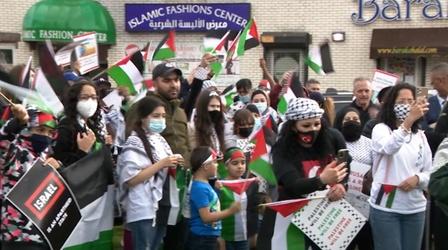 Hundreds gather for pro-Palestinian rally in Paterson