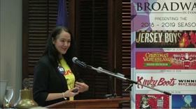 Video thumbnail: Evansville Rotary Club Regional Voices: Alexis Berggren, Broadway in Evansville