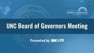 The UNC Board of Governors July 14, 2017
