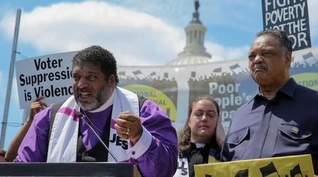 Video thumbnail: PBS NewsHour Poor People's Campaign asks America to face injustices