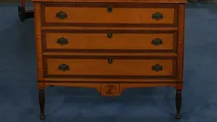 Appraisal: Tiger Maple Secretary, ca. 1813