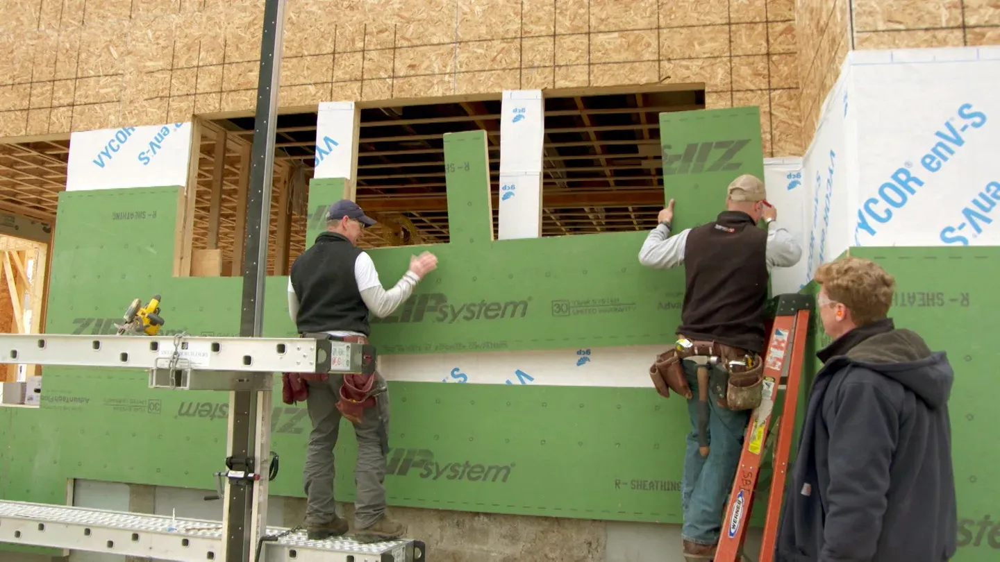Ramp Up the R Value | The Jamestown Net-Zero House