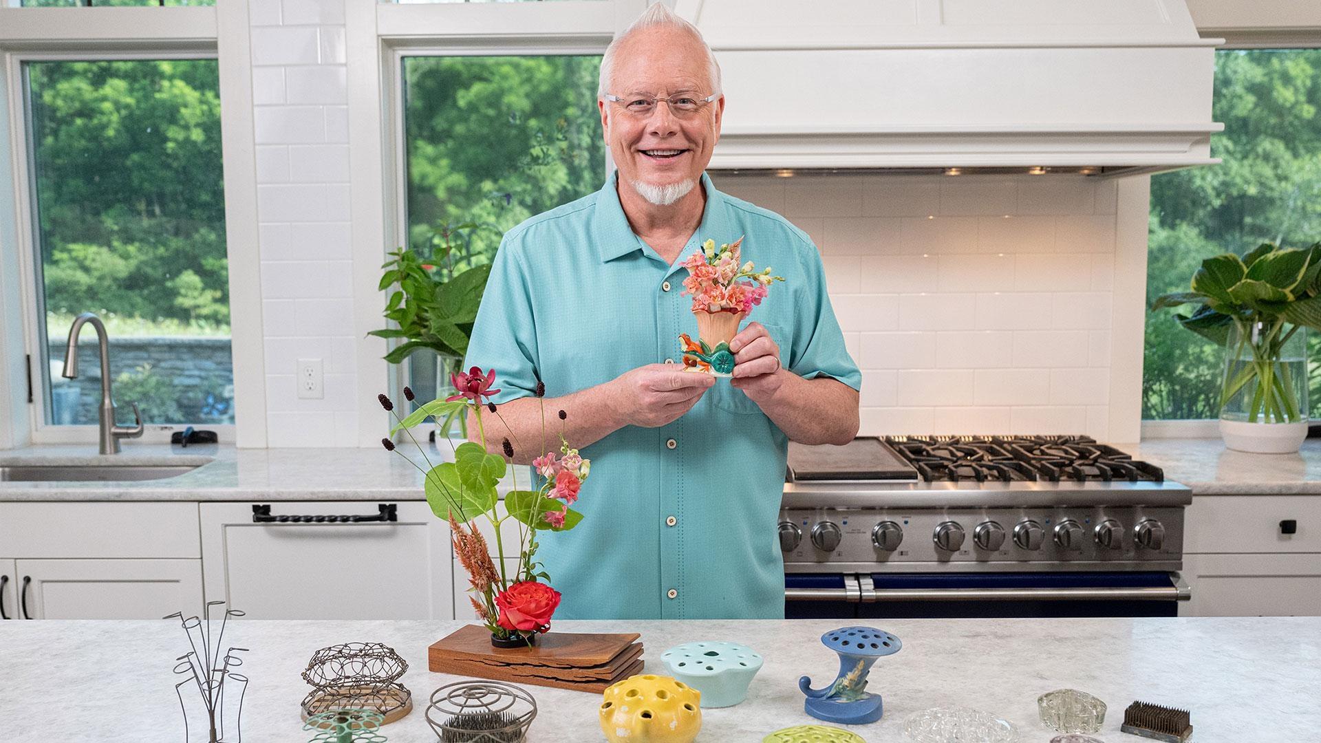 Fun with Flower Frogs