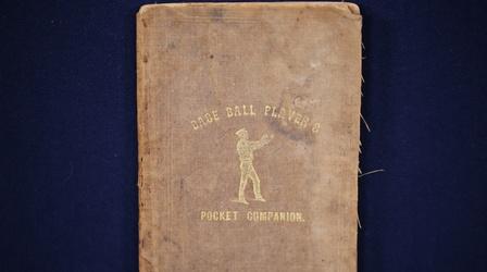 Video thumbnail: Antiques Roadshow Appraisal: 1859 "Base Ball Player's Pocket Companion" Book