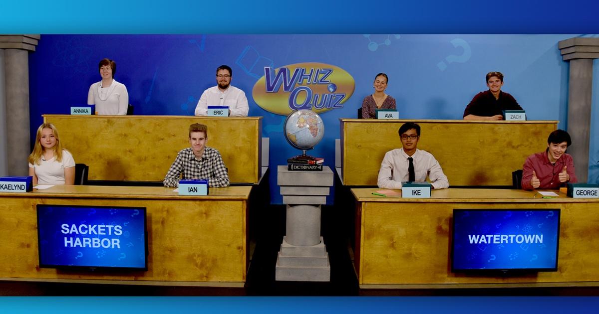 Whiz Quiz Sackets Harbor vs. Watertown 2022 Season 42 Episode 30