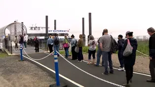 NJ Transit strike: Commuters turn to ferries