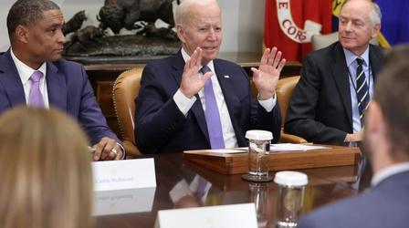 Video thumbnail: PBS NewsHour Biden’s new bill a ‘grab bag’ of social infrastructure