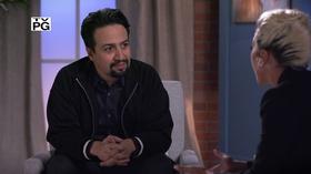 Video thumbnail: Variety Studio: Actors on Actors Lady Gaga and Lin-Manuel Miranda (Preview)