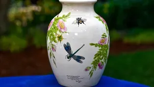 Appraisal: 1880 Celia Thaxter Hand-painted Vase