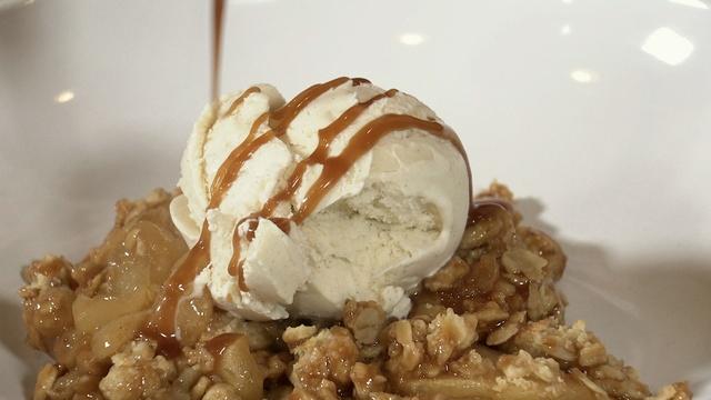 Caramel Apple Crisp - Farm to Fork with Sharon Profis