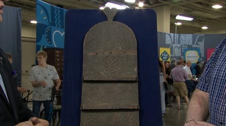 Video thumbnail: Antiques Roadshow Appraisal: 18th C. Carved American Spoon Rack