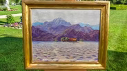 Appraisal: Grace Hall Hemingway Sage Brush Oil, ca. 1930