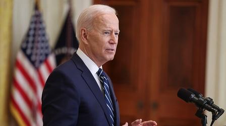 Video thumbnail: Washington Week President Joe Biden’s First News Conference