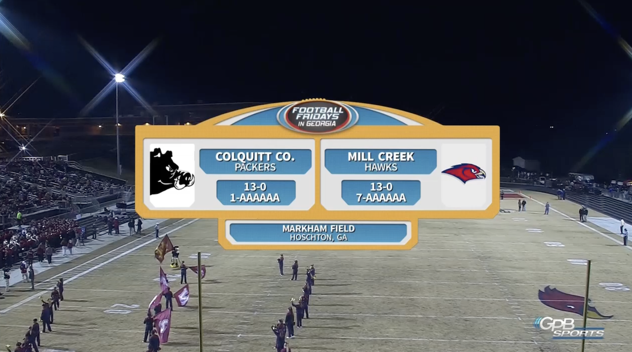 Football Fridays in Georgia, GHSA Semifinal: Colquitt County vs. Mill  Creek, Season 2015, Episode 11