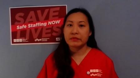 Nurse Discusses the Strain on LA Healthcare Workers