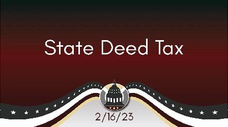 Video thumbnail: Your Legislators State Deed Tax 2/16/23