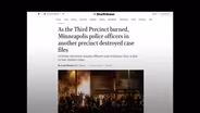 Minneapolis Police Destroyed Evidence During Summer Riots