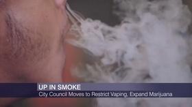 Video thumbnail: Chicago Tonight City Council Looks to Restrict Vaping, Expand Marijuana