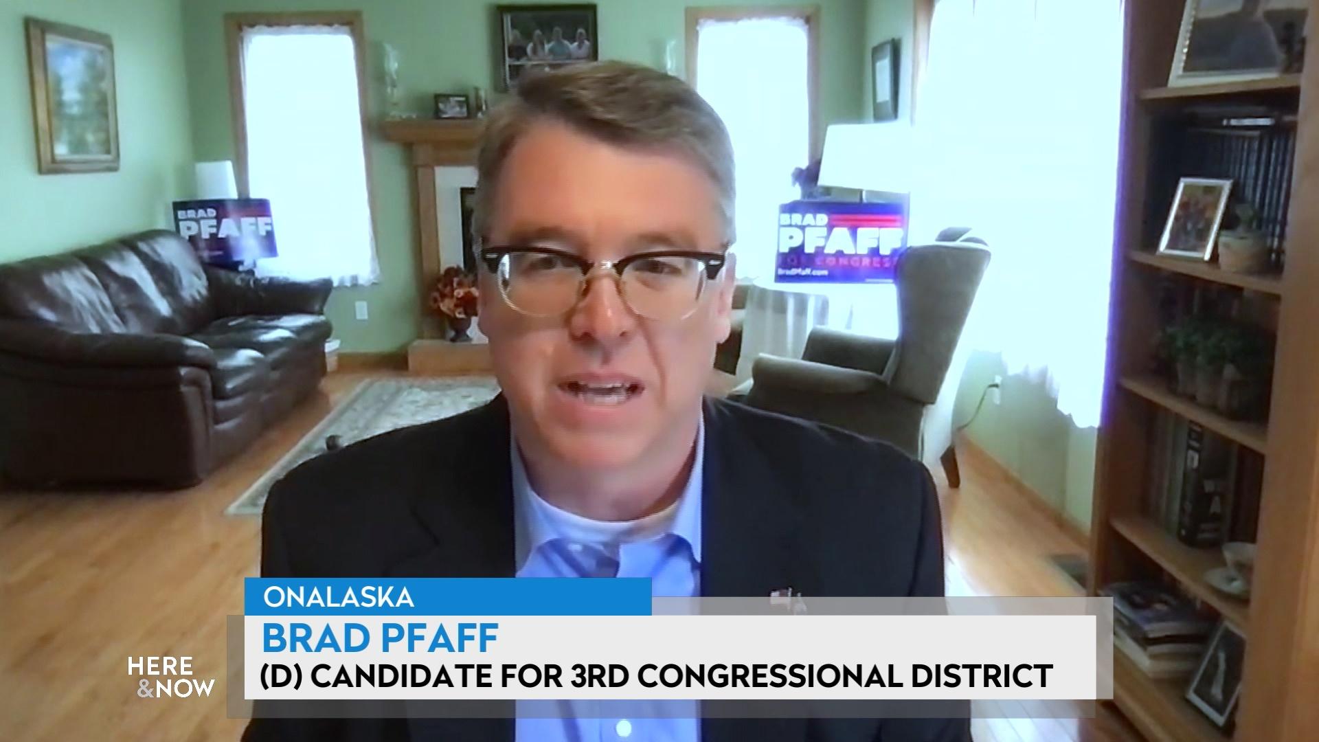 Pfaff on 2022 3rd Congressional District Run