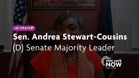Video thumbnail: New York NOW Senate Majority Leader Andrea Stewart-Cousins on AG Report