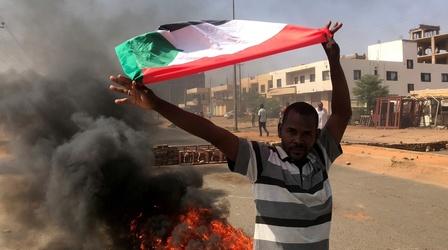 Video thumbnail: PBS NewsHour What we know about civil disobedience in Sudan after coup