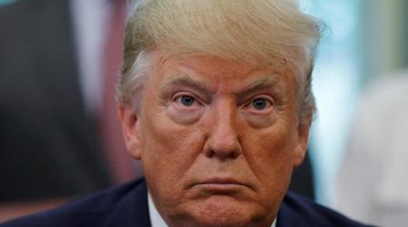 Video thumbnail: PBS NewsHour Trump's 'wrongheaded' response to latest assault accusation