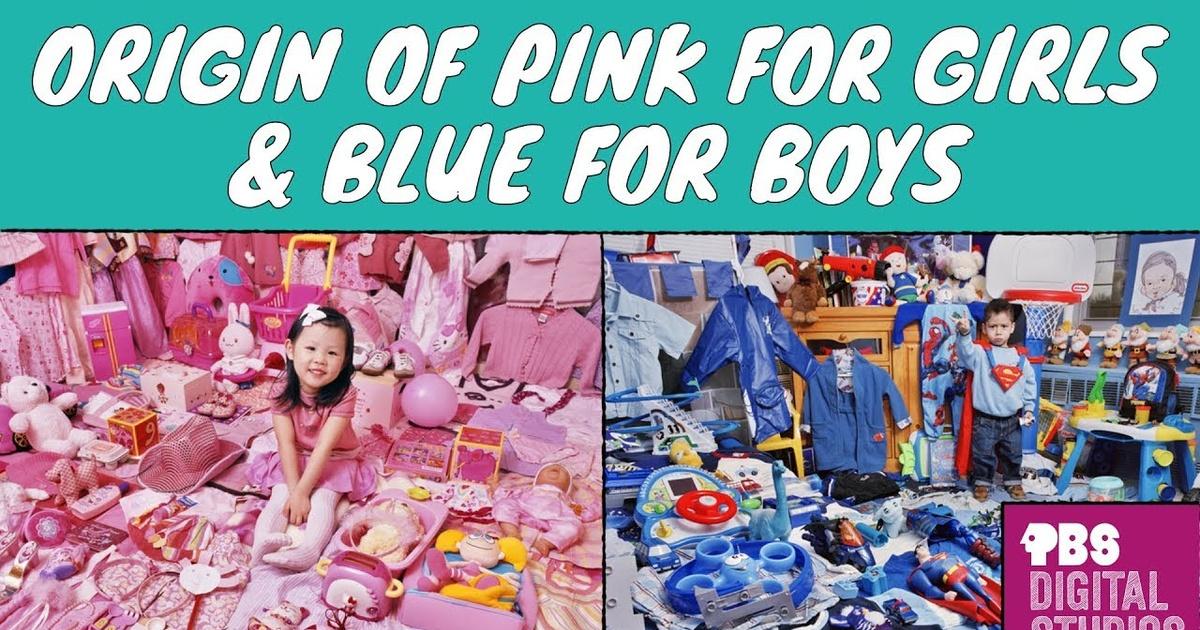 Is pink and blue for boys?