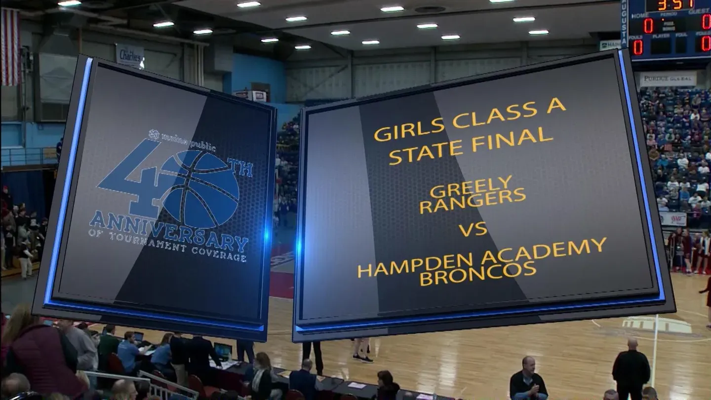 Greely vs. Hampden Girls Class A Championship