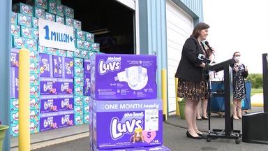 Diaper drive's part in the fight against homelessness