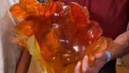 Appraisal: 2015 Amanda Brisbane Studio Art Glass Bowl