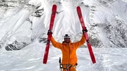 The story behind one man’s historic Everest descent on skis
