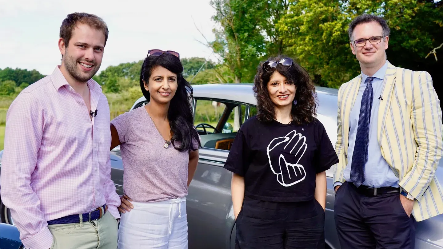 Shappi Khorsandi and Konnie Huq